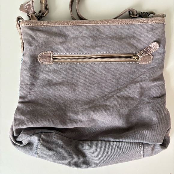 Myra Bag Navy Kilim Shoulder Bag - Picture 7 of 8